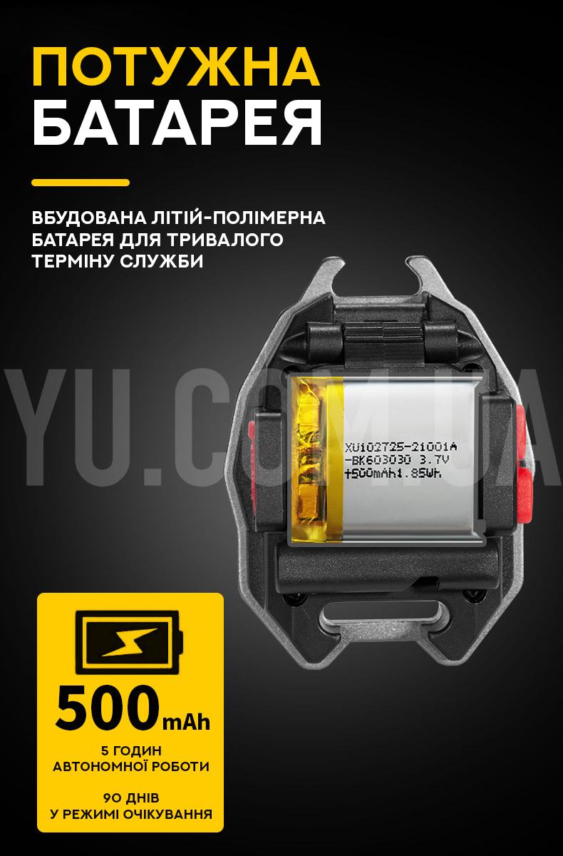 Мультифункциональный туристический фонарик-брелок CAO2/W5144